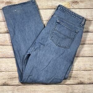 Van Heusen Blue Denim Jeans Men's Size 36 x 30 Distressed